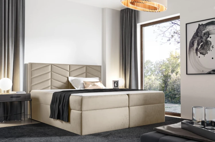 Łóżko kontynentalne Prado podwójne – zdjęcie 6