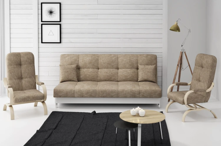 Komplet Togo  (wersalka bezboczkowa + 2x fotel finka) – zdjęcie 8