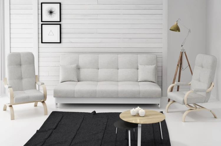 Komplet Togo  (wersalka bezboczkowa + 2x fotel finka) – zdjęcie 10