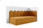 Panel Ścienny Tapicerowany Płotek Zaokrąglony 20cm