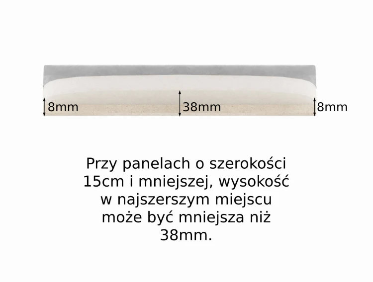 Panel Ścienny Tapicerowany  - Romb L 23x40 cm – zdjęcie 25