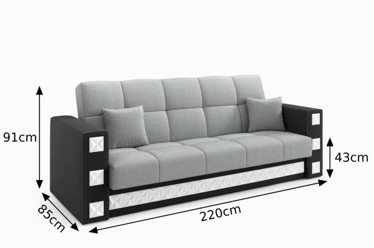 Komplet Manila Pikowany (Wersalka + 2x Fotel Finka) – zdjęcie 8