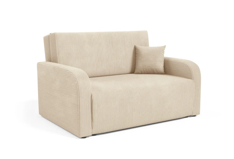 Sofa dwuosobowa Amerykanka rozkładana z funkcją spania Peri sztruks – zdjęcie 10