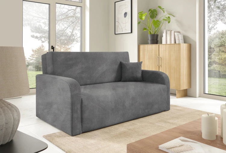 Sofa trzyosobowa Amerykanka rozkładana z funkcją spania Peri sztruks – zdjęcie 3