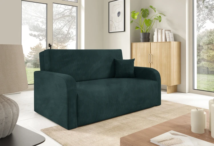 Sofa trzyosobowa Amerykanka rozkładana z funkcją spania Peri sztruks – zdjęcie 4