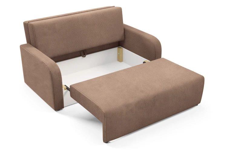 Sofa trzyosobowa Amerykanka rozkładana z funkcją spania Peri sztruks – zdjęcie 9