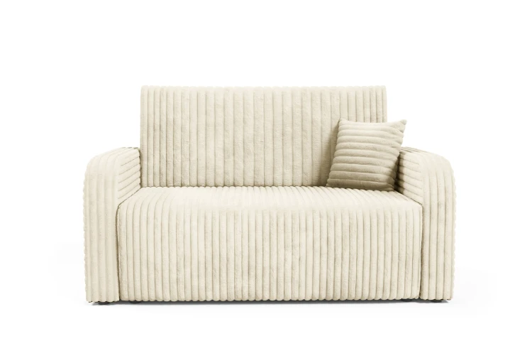 Sofa dwuosobowa Amerykanka rozkładana z funkcją spania Peri gruby sztruks – zdjęcie 5