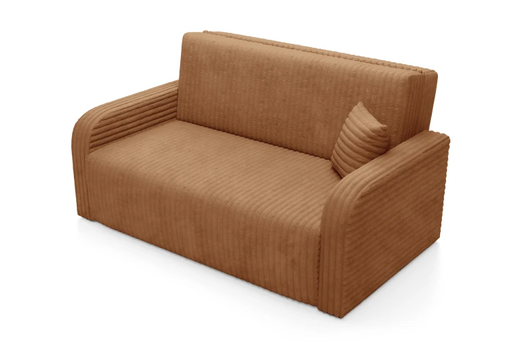 Sofa trzyosobowa Amerykanka rozkładana z funkcją spania Peri gruby sztruks – zdjęcie 6