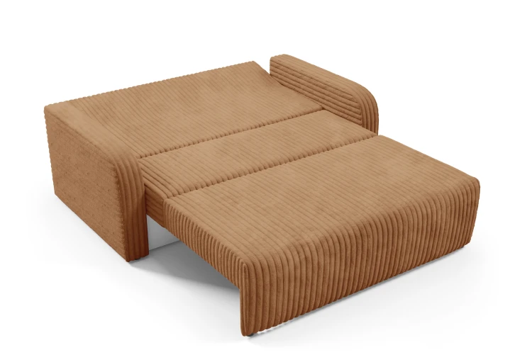 Sofa trzyosobowa Amerykanka rozkładana z funkcją spania Peri gruby sztruks – zdjęcie 8