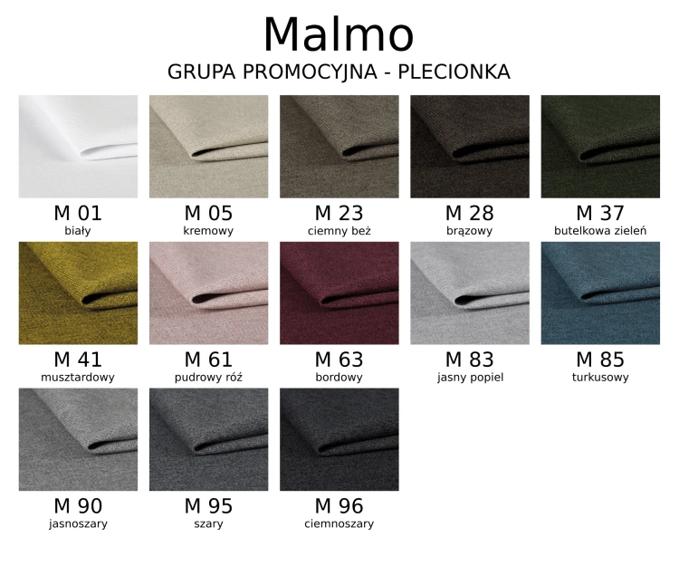 Próbki tkanin – wariant MALMO1602