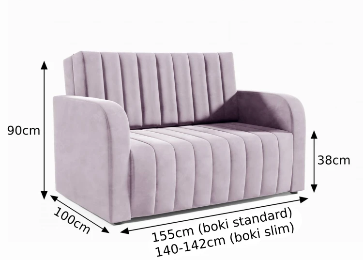 Sofa trzyosobowa Amerykanka Otto rozkładana z funkcją spania – zdjęcie 12
